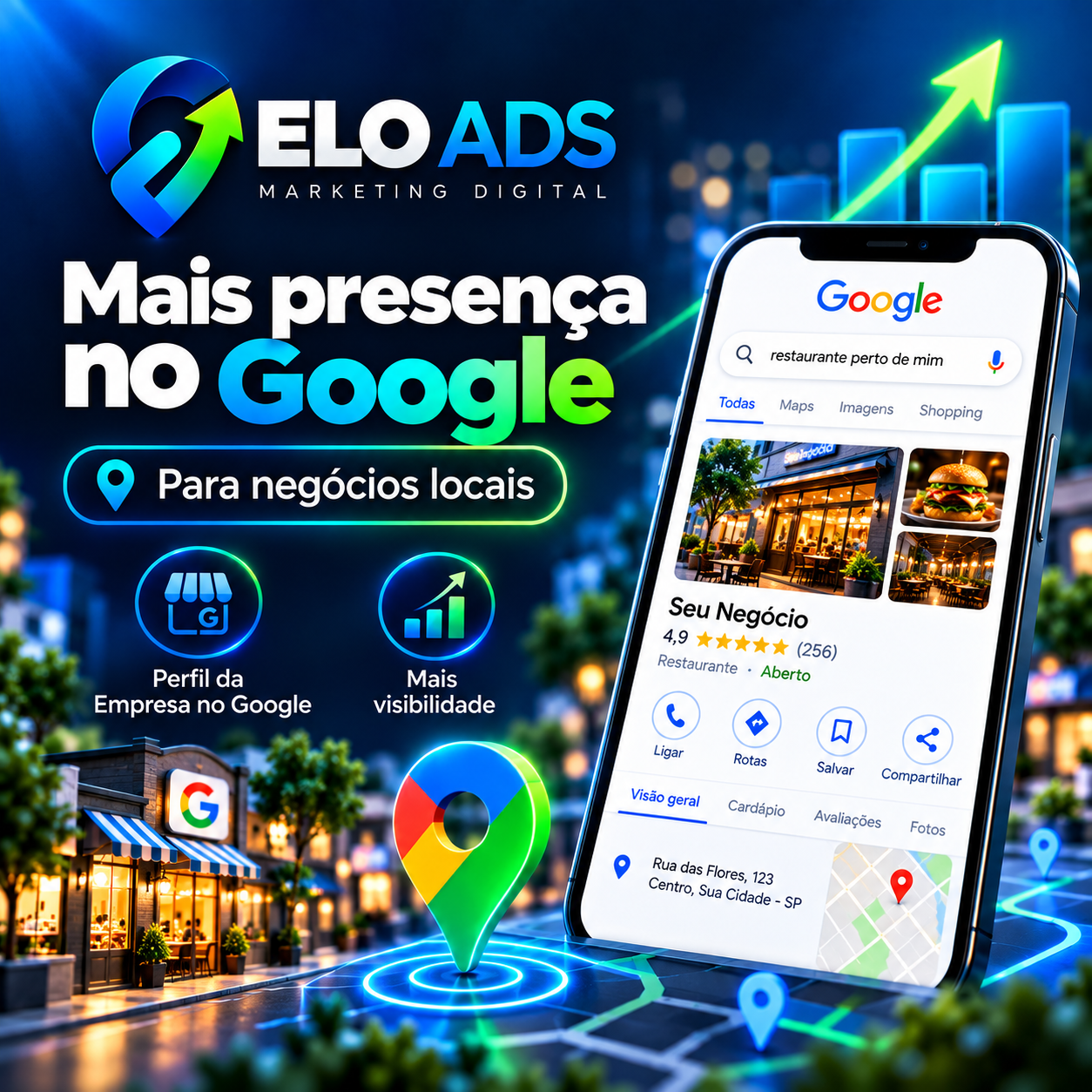 Presença no Google para negócios locais